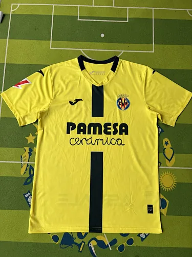 25-26 Villarreal Home Soccer Jerseys