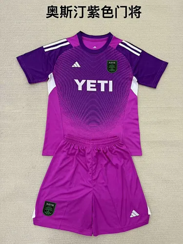 25-26 Austin Goalkeeper Kids Soccer Jerseys