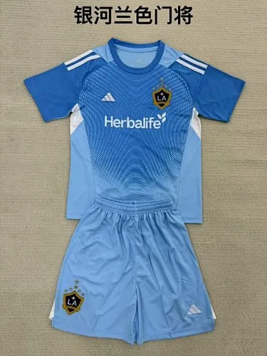 25-26 LA Galaxy Goalkeeper Kids Soccer Jerseys