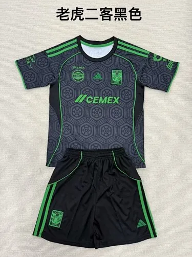25-26 Tigres Third Kids Soccer Jerseys