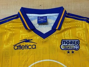Afbeelding 4 van album 99-00 Tigres Home Retro Soccer Jerseys