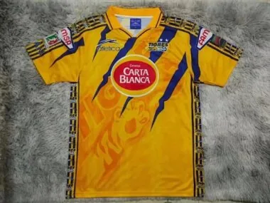 1997/98 Tigres Home Retro Soccer Jerseys