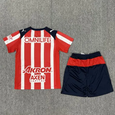 Afbeelding 2 van album 25-26 Chivas thuisvoetbalshirts voor kinderen