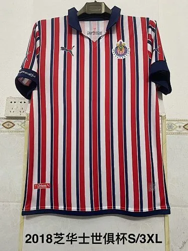 Chivas Retro-voetbalshirts uit 2018