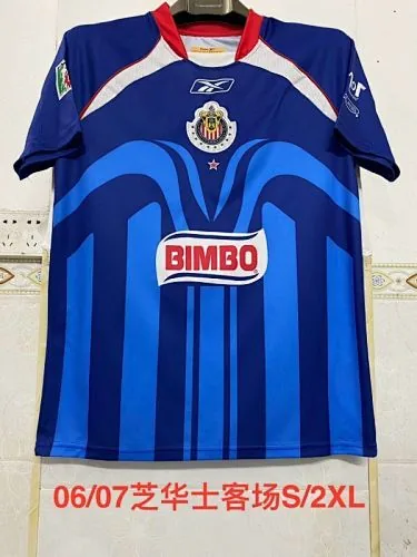 06-07 Chivas retro-voetbalshirts voor uitwedstrijden