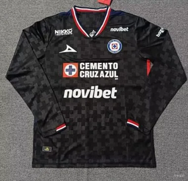 25-26 Cruz Azul Long Sleeve Soccer Jerseys