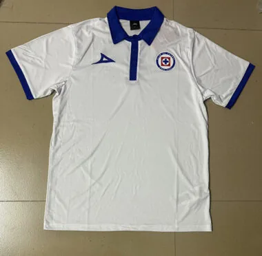 25-26 Cruz Azul Polo Soccer Jerseys