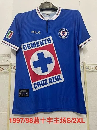97-98 Cruz Azul Home Retro Soccer Jerseys