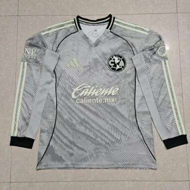 25-26 Club America Third Long Sleeve Soccer Jerseys