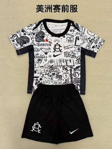 25-26 Club America Kids Soccer Jerseys