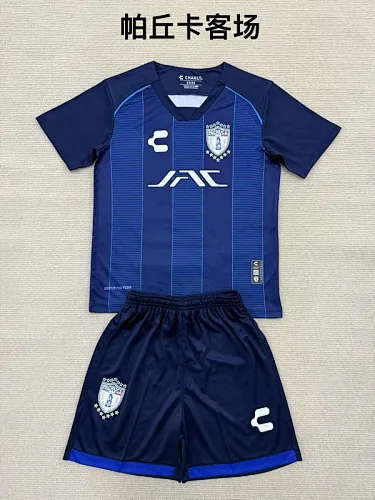 25-26 Pachuca Away Kids Soccer Jerseys