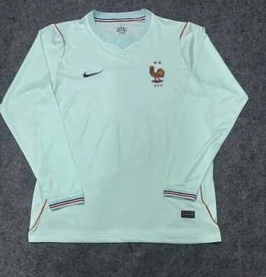 26-27 France Away Long Sleeve Soccer Jerseys