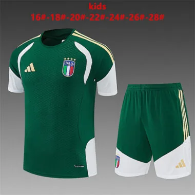 2026 Italy Kids Training Soccer Suit
