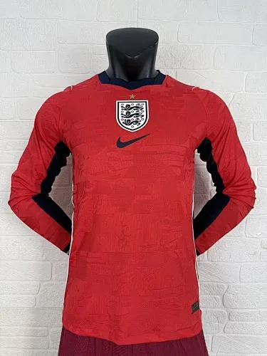 2026 England Away Long Sleeve Soccer Jerseys