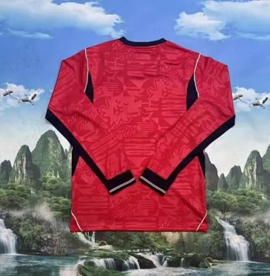 Imagem 2 do álbum 26-27 England Away Long Sleeve Soccer Jerseys