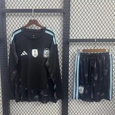 25-26 Argentina Goalkeeper Long Sleeve Soccer Jerseys