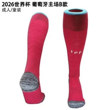 2026 Portugal Home Socks