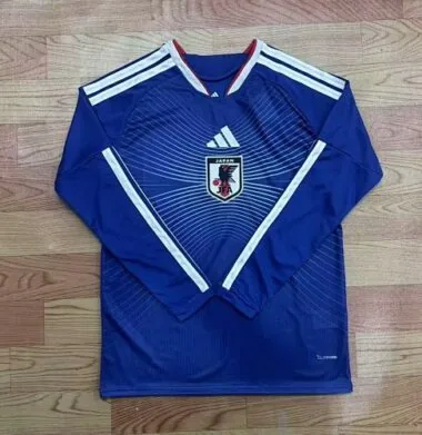 Maglie da calcio a maniche lunghe Japan Home 26-27