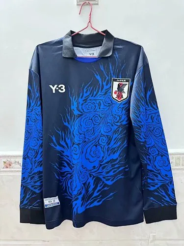 Maglie da calcio lunghe speciali Giappone 2024, taglie dalla S alla 4XL