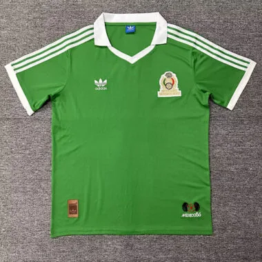 1986 Mexico Home Retro Soccer Jerseys