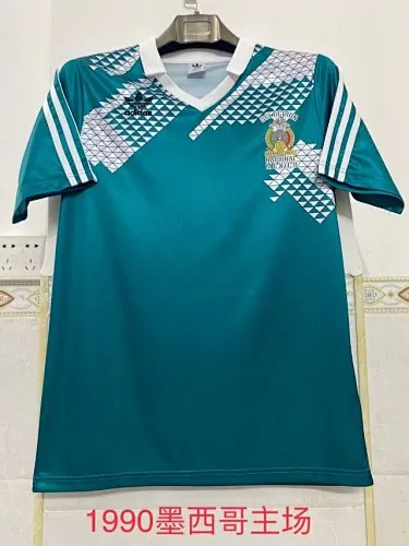 1990 Mexico Home Retro Soccer Jerseys