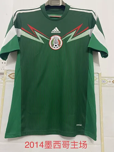 2014 Mexico Home Retro Soccer Jerseys