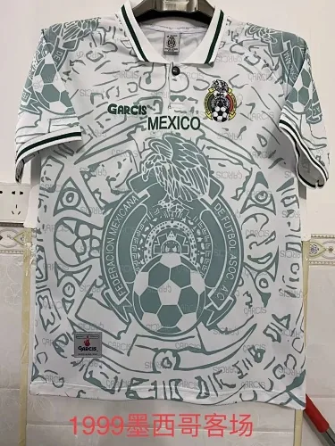 1999 Mexico Away Retro Soccer Jerseys