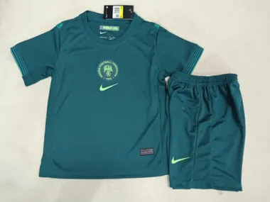 25-26 NIgeria Away Kids Soccer Jerseys