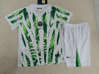 25-26 NIgeria Home Kids Soccer Jerseys