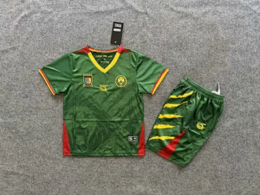 25-26 Cameroon Third Kids Soccer Jerseys