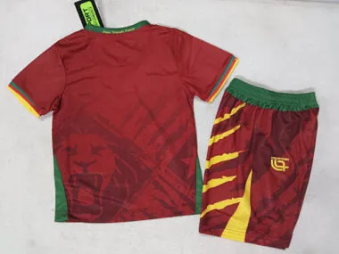 Afbeelding 2 van album 25-26 Kameroen uitwedstrijd-voetbalshirts voor kinderen