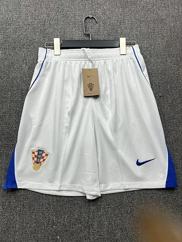 26-27 Croatia Home Soccer Shorts