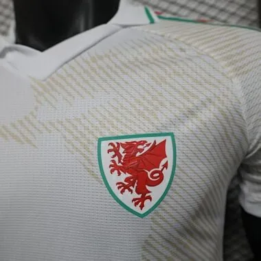 Imagem 3 do álbum Camisolas de futebol da seleção do País de Gales para jogos fora de casa de 2026 (versão dos jogadores)