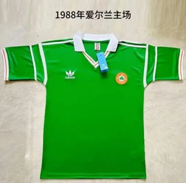 1988 Ireland Home Retro Soccer Jerseys