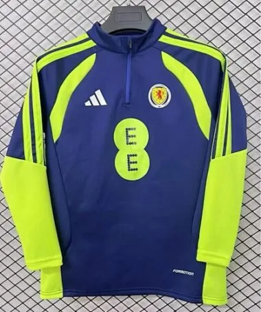 26-27 Scotland Long Sleeve Soccer Jerseys