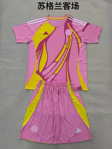 25-26 Scotland Away Kids Soccer Jerseys