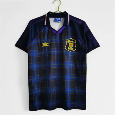 1994/96 Scotland Home Retro Soccer Jerseys