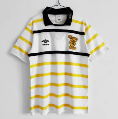 88/91 Scotland Away Retro Soccer Jerseys