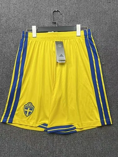 26-27 Sweden Home Soccer Shorts