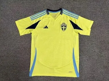 2024 Sweden Home Soccer Jerseys