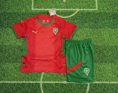2025 Morocco Away Kids Soccer Jerseys