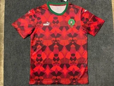 2023 Morocco Home Soccer Jerseys Albumcover