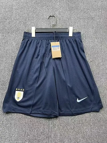 26-27 Uruguay voetbalshorts voor thuiswedstrijden