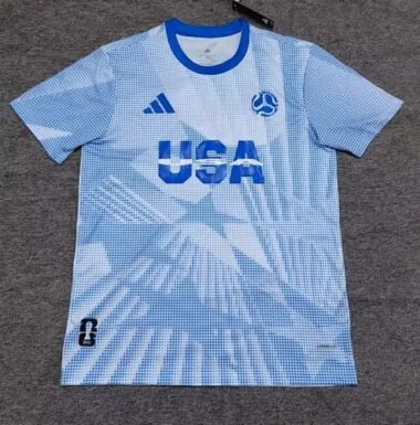 25-26 USA Training Soccer Jerseys