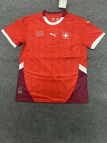 2024 Zwitserland thuisvoetbalshirts
