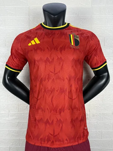 Fußballtrikots der belgischen Nationalmannschaft (Heimtrikots) 2026 – Spielerausführung