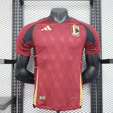 2024 Belgium Home Player Version Soccer Jerseys