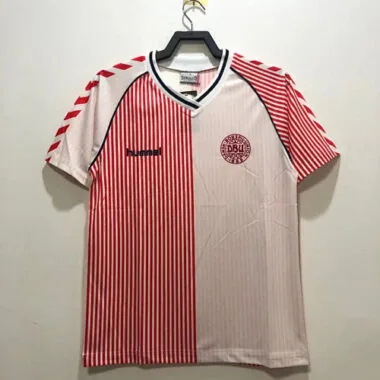1986 Denmark Away Retro Soccer Jerseys