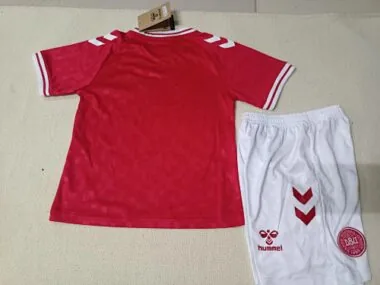 Image 2 de l’album 2024 Denmark Home Kids Soccer Jerseys