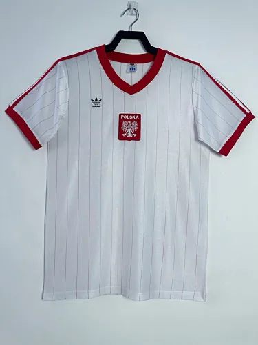 1982 Poland Home Retro Soccer Jerseys